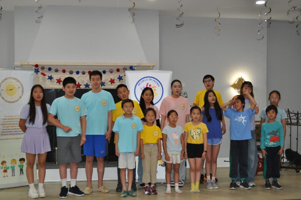 Members performing at the CareOne music and arts show